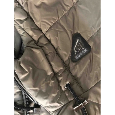 Pre-owned Hogan Jacket In Khaki