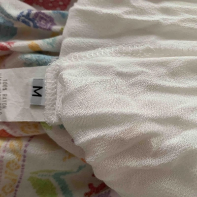 Pre-owned Jen's Pirate Booty White Cotton Dress