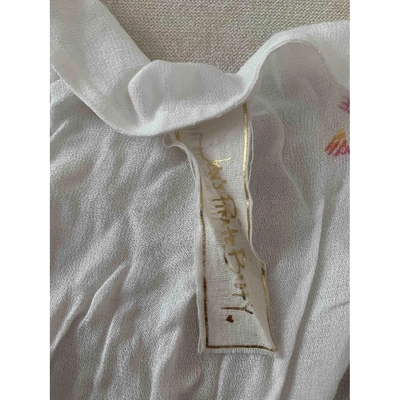 Pre-owned Jen's Pirate Booty White Cotton Dress