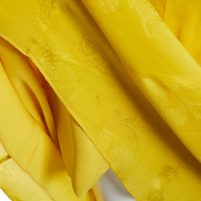 Pre-owned Mayle Yellow Silk Dress