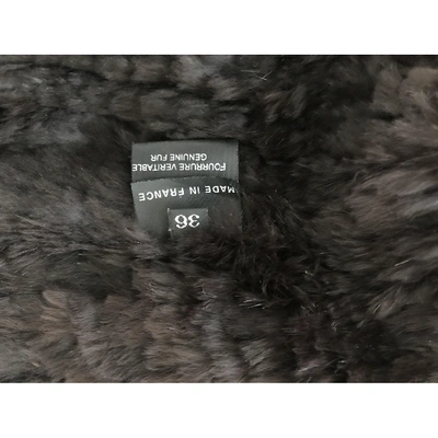 Pre-owned Sonia Rykiel Brown Beaver Jacket