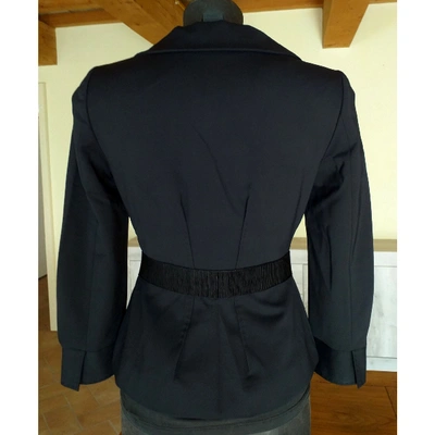 Pre-owned Alberta Ferretti Black Cotton Jacket