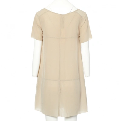 Pre-owned 81 Hours Mid-length Dress In Beige