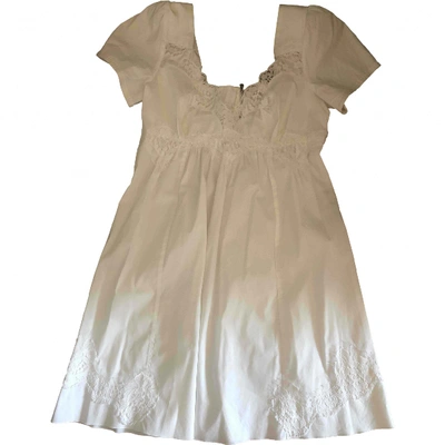 Pre-owned Dolce & Gabbana White Dress