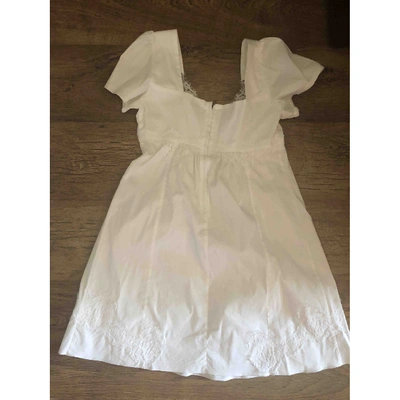 Pre-owned Dolce & Gabbana White Dress