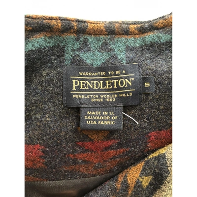 Pre-owned Pendleton Blue Wool Jacket