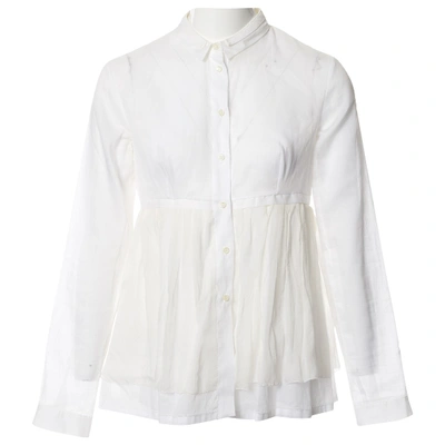 Pre-owned Antonio Berardi Shirt In White