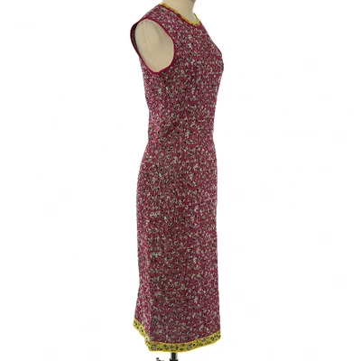 Pre-owned Mary Katrantzou Maxi Dress In Pink