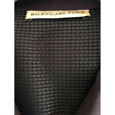 Pre-owned Balenciaga Wool Blazer In Black