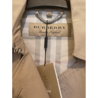 Pre-owned Burberry Cotton Coat