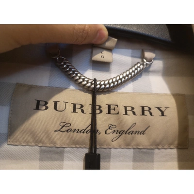 Pre-owned Burberry Cotton Coat