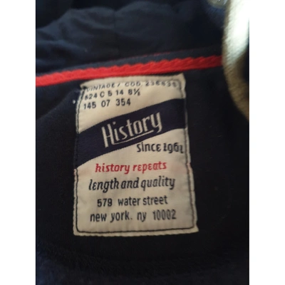 Pre-owned History Repeats Blue Cotton Knitwear