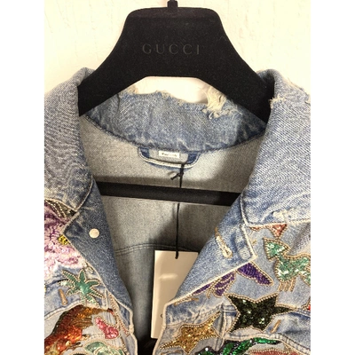 Pre-owned Gucci Blue Denim - Jeans Jacket