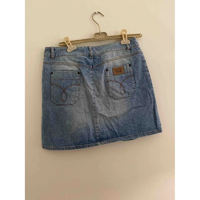 Pre-owned See By Chloé Mini Skirt In Blue