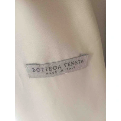Pre-owned Bottega Veneta Linen Peacoat In Other