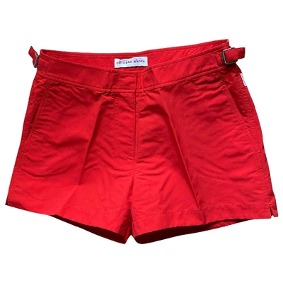Pre-owned Orlebar Brown Red Polyester Shorts