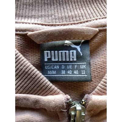 Pre-owned Puma Pink Cotton Jacket