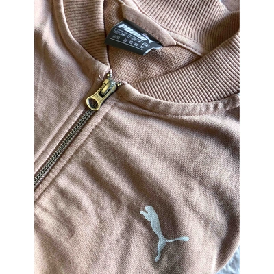 Pre-owned Puma Pink Cotton Jacket