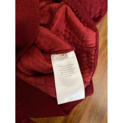 Pre-owned Stella Mccartney Top In Burgundy