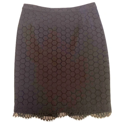 BLUMARINE Pre-owned Mid-length Skirt In Black