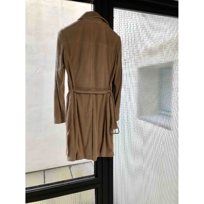 Pre-owned Brunello Cucinelli Trench Coat In Beige