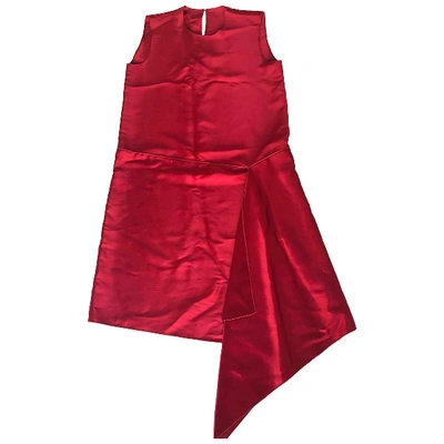 Pre-owned Maison Rabih Kayrouz Mid-length Dress In Red