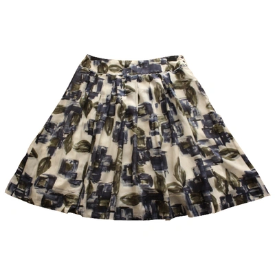 Pre-owned Max Mara Mid-length Skirt In Multicolour