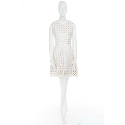 Pre-owned Markus Lupfer White Cotton Dress