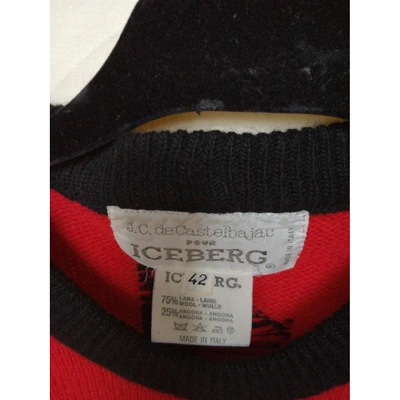 Pre-owned Jc De Castelbajac Wool Jumper In Red