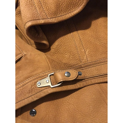 Pre-owned Burberry Brown Suede Jacket