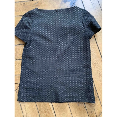 Pre-owned Tara Jarmon Black Polyester Top