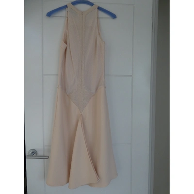 Pre-owned Esteban Cortazar Mid-length Dress In Pink