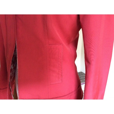 Pre-owned Carolina Herrera Jacket In Pink