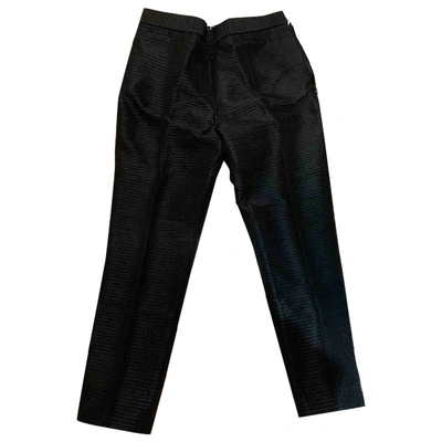 Pre-owned Ellery Trousers In Black