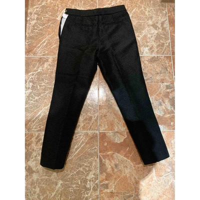 Pre-owned Ellery Trousers In Black
