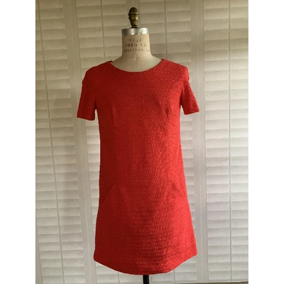 Pre-owned Talbot Runhof Mid-length Dress In Red