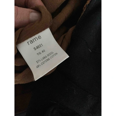 Pre-owned Forte Forte Wool Chino Pants In Blue