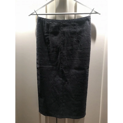 Pre-owned Forte Forte Mid-length Skirt In Black