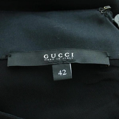 Pre-owned Gucci Black Wool Dress