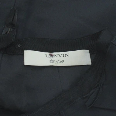Pre-owned Lanvin Skirt In Black