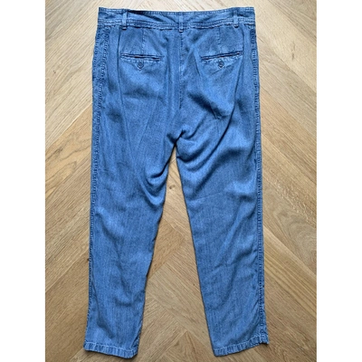 Pre-owned Paul & Joe Sister Trousers In Blue
