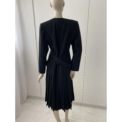 Pre-owned Chloé Mid-length Dress In Black