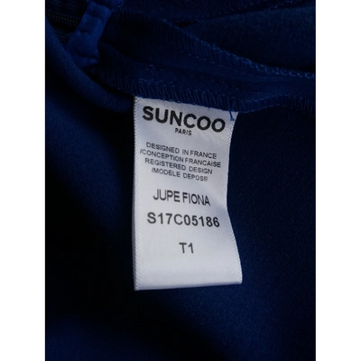 Pre-owned Suncoo Mini Skirt In Blue