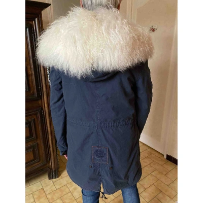 Pre-owned Mr & Mrs Italy Blue Cotton Coat