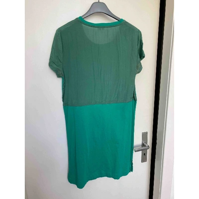 Pre-owned Closed Mini Dress In Green