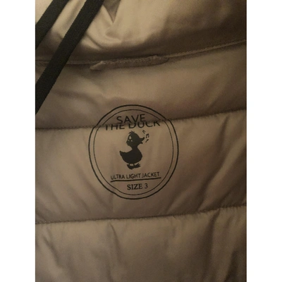 Pre-owned Save The Duck Beige Coat
