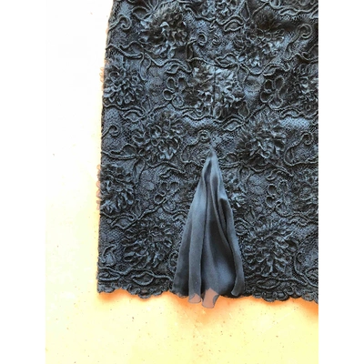 Pre-owned Chanel Black Lace Dress