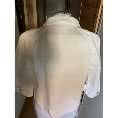 Pre-owned Tonello Short Vest In White