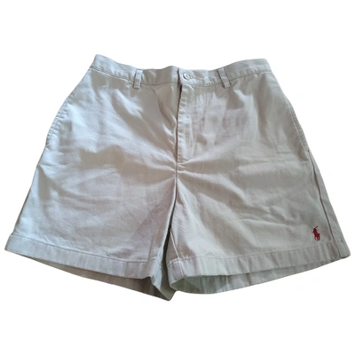 Pre-owned Ralph Lauren Grey Cotton Shorts