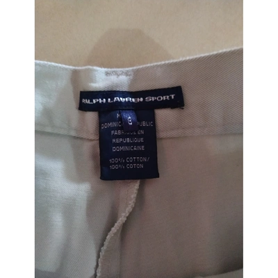 Pre-owned Ralph Lauren Grey Cotton Shorts